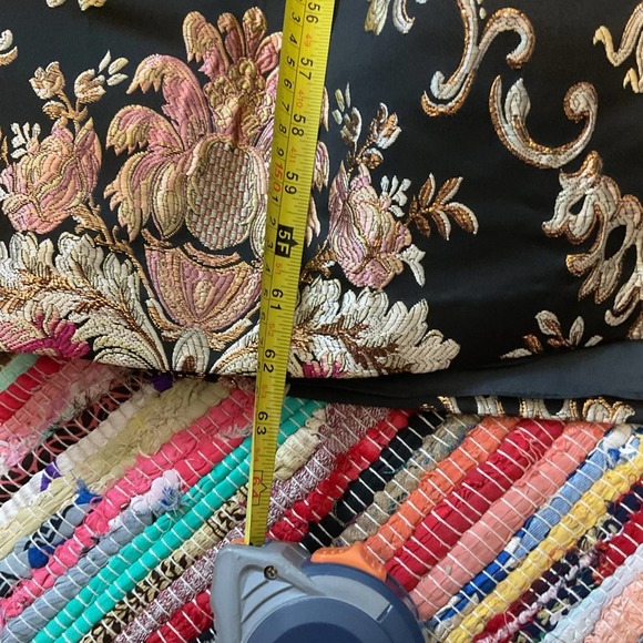 Jovani 48394 Metallic Floral Beaded Gown Size 6 Multi Color - Picture 13 of 15